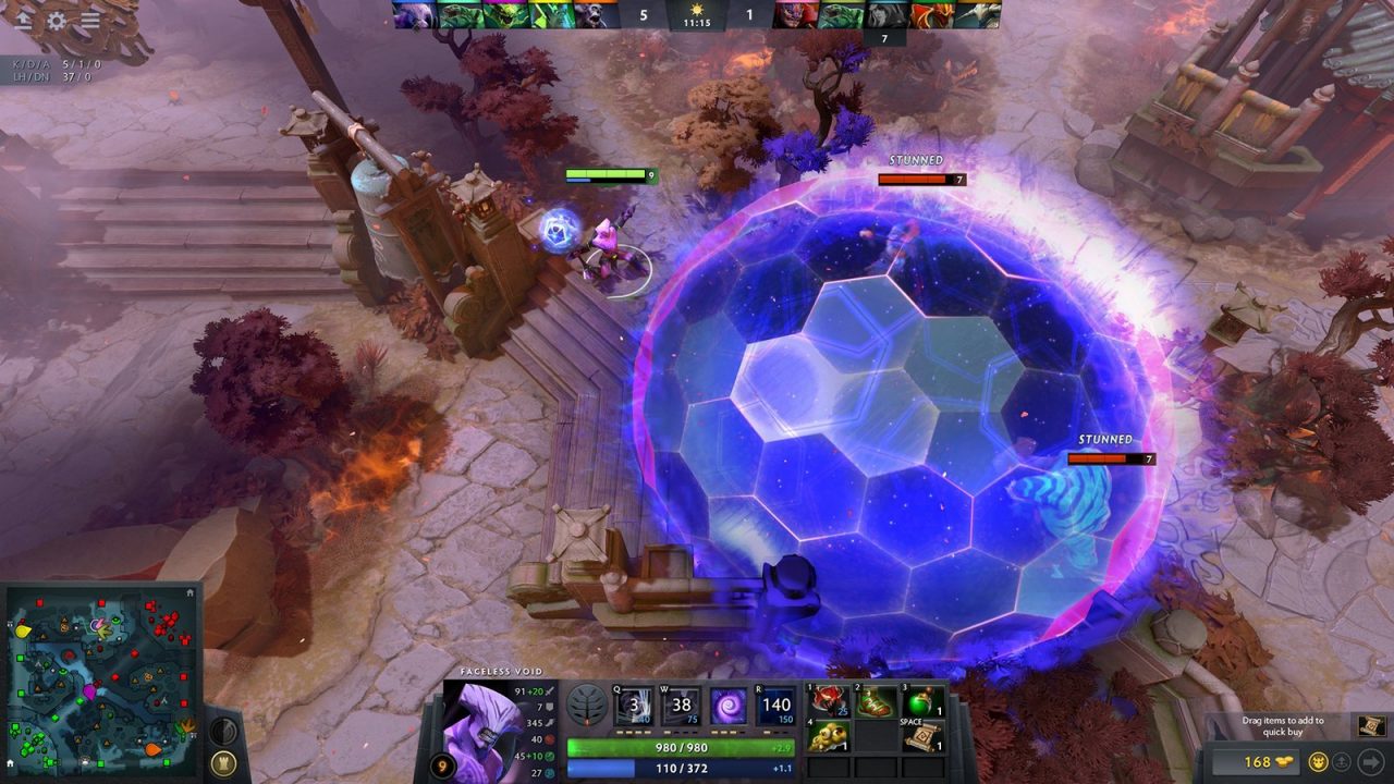 In-game Dota 2 screenshot from the Steam store page